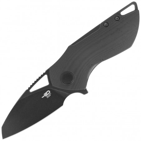 Nóż Bestech Riverstone Black G10, Black Stonewashed 154CM by Frank Grissom (BL03C)