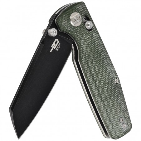 Nóż Bestech Slasher Green Micarta, Black Stonewashed D2 (BG43B-2) Nóż Bestech Slasher Green Micarta, Black Stonewashed D2 (BG43B-2)