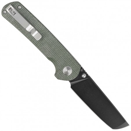 Nóż Bestech Sledgehammer Green Micarta, Black Stonewashed D2 (BG31B-2)