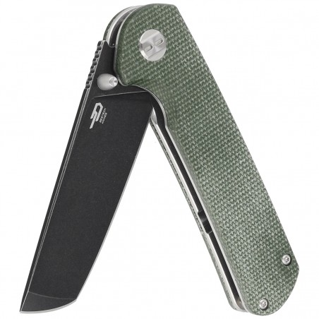 Nóż Bestech Sledgehammer Green Micarta, Black Stonewashed D2 (BG31B-2) Nóż Bestech Sledgehammer Green Micarta, Black Stonewashed D2 (BG31B-2)