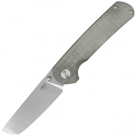 Nóż Bestech Sledgehammer Green Micarta, Satin / Stonewashed D2 (BG31B-1)