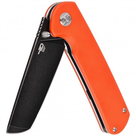 Nóż Bestech Sledgehammer Orange G10, Black Stonewashed D2 (BG31A-2)