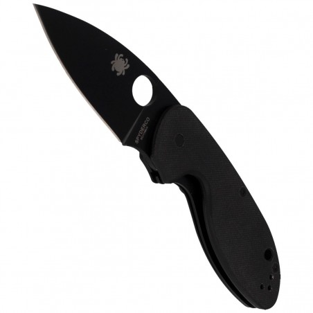 Nóż Spyderco Efficient G-10 Black / Black Blade Plain (C216GPBBK) Nóż Spyderco Efficient G-10 Black / Black Blade Plain (C216GPBBK)