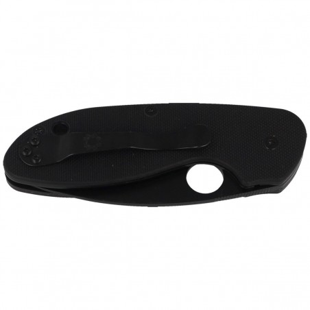Nóż Spyderco Efficient G-10 Black / Black Blade Plain (C216GPBBK) Nóż Spyderco Efficient G-10 Black / Black Blade Plain (C216GPBBK)
