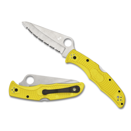 Nóż Spyderco Pacific Salt 2 FRN Yellow, Spyder H2 (C91SYL2) Nóż Spyderco Pacific Salt 2 FRN Yellow, Spyder H2 (C91SYL2)