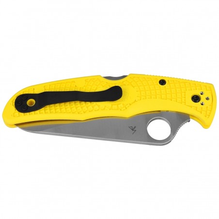 Nóż Spyderco Pacific Salt 2 FRN Yellow, Spyder H2 (C91SYL2)