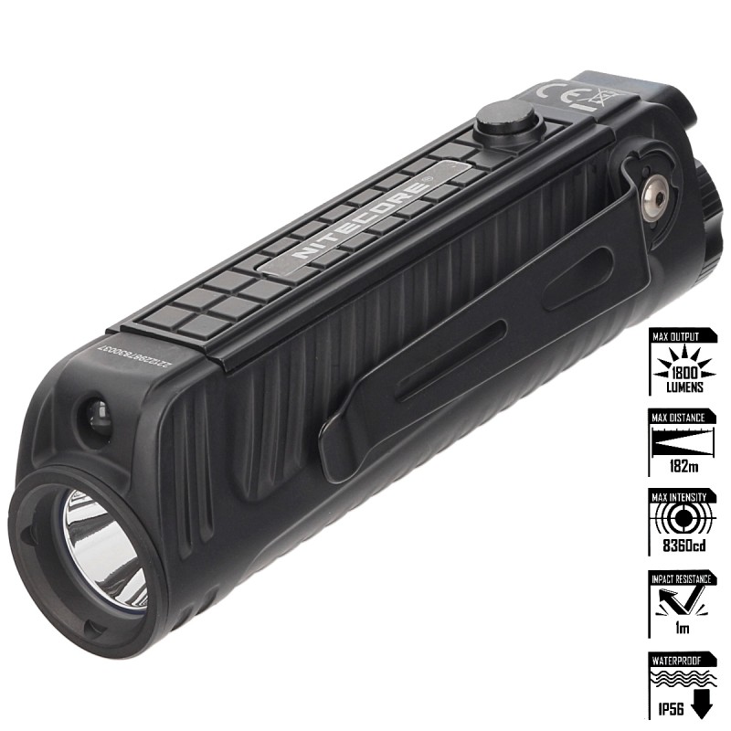 Latarka NiteCore P18 1800 lm, Unibody