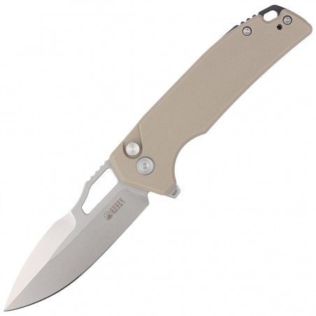 Nóż Kubey Knife RDF Tan G10, Bead Blasted AUS-10 by HYDRA Design (KU316D) Nóż Kubey Knife RDF Tan G10, Bead Blasted AUS-10 by HYDRA Design (KU316D)