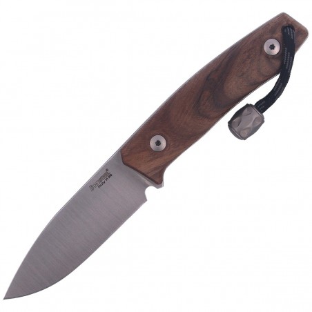 Nóż LionSteel Bushcraft Walnut, Satin Blade (M1 WN)