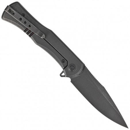 Nóż WE Knife Primoris Marble Carbon Fiber / Black Ti, Black Stonewashed (WE20047B-1)