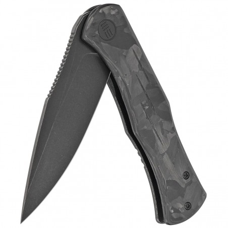 Nóż WE Knife Primoris Marble Carbon Fiber / Black Ti, Black Stonewashed (WE20047B-1)