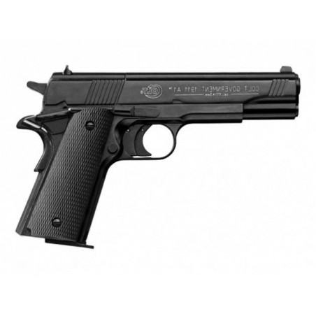   Pistolet wiatrówka Colt Government 1911 A1 czarny 4,5 mm Diabolo CO2 - 2 - Pistolety Co2