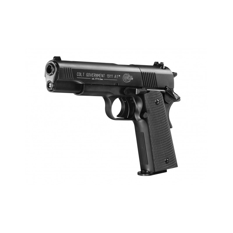   Pistolet wiatrówka Colt Government 1911 A1 czarny 4,5 mm Diabolo CO2 - 3 - Pistolety Co2