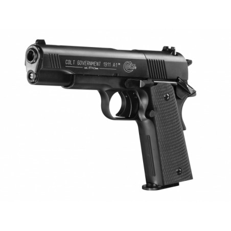   Pistolet wiatrówka Colt Government 1911 A1 czarny 4,5 mm Diabolo CO2 - 3 - Pistolety Co2