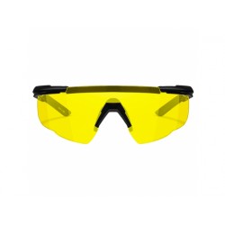 Okulary Wiley X Saber Advanced 300 pale yellow, czarne...