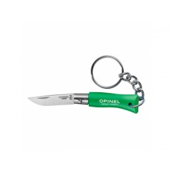 Nóż brelok Opinel Colorama 02 inox grab zielony