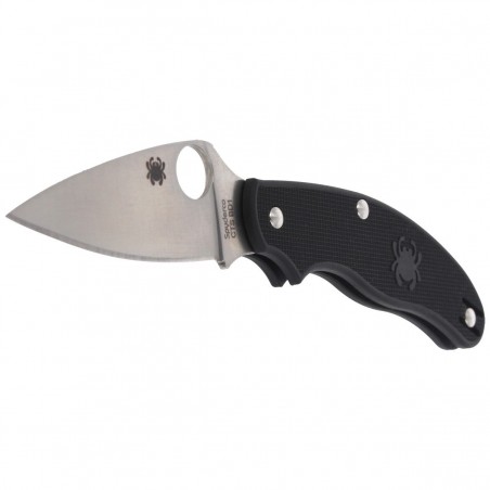 Nóż składany Spyderco UK Penknife FRN Black Leaf Shape Plain (C94PBK)