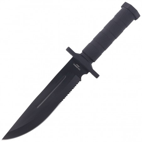 Nóż survivalowy Herbertz Solingen Bowie, Black Coated (109118)