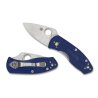 Nóż składany Spyderco Ambitious Lightweight Blue FRN, Satin Plain CPM S35VN (C148PBL)
