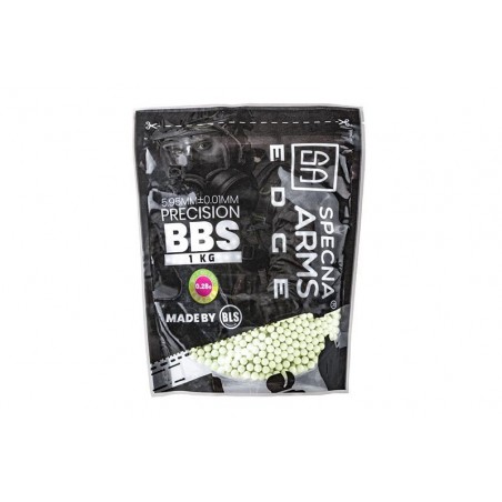 Kulki precyzyjne Specna Arms EDGE™ Tracer BIO 0.28g - 1kg - zielone Kulki precyzyjne Specna Arms EDGE™ Tracer BIO 0.28g - 1kg - zielone