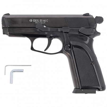 Pistolet wiatrówka EKOL Voltran ES 66C Black 4.5 mm Pistolet wiatrówka EKOL Voltran ES 66C Black 4.5 mm