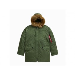 Kurtka męska Alpha N3B zielona