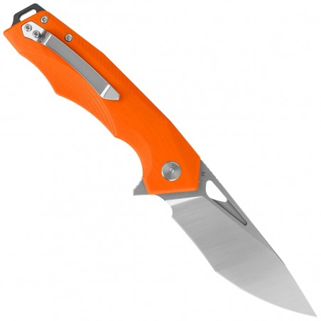 Nóż składany Bestech Toucan Orange G10, Stonewashed / Satin D2 (BG14D-1)