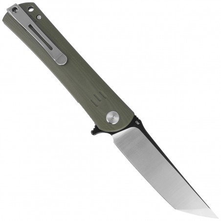 Nóż składany Bestech Kendo Army Green G10, Black / Satin D2 (BG06B-2)