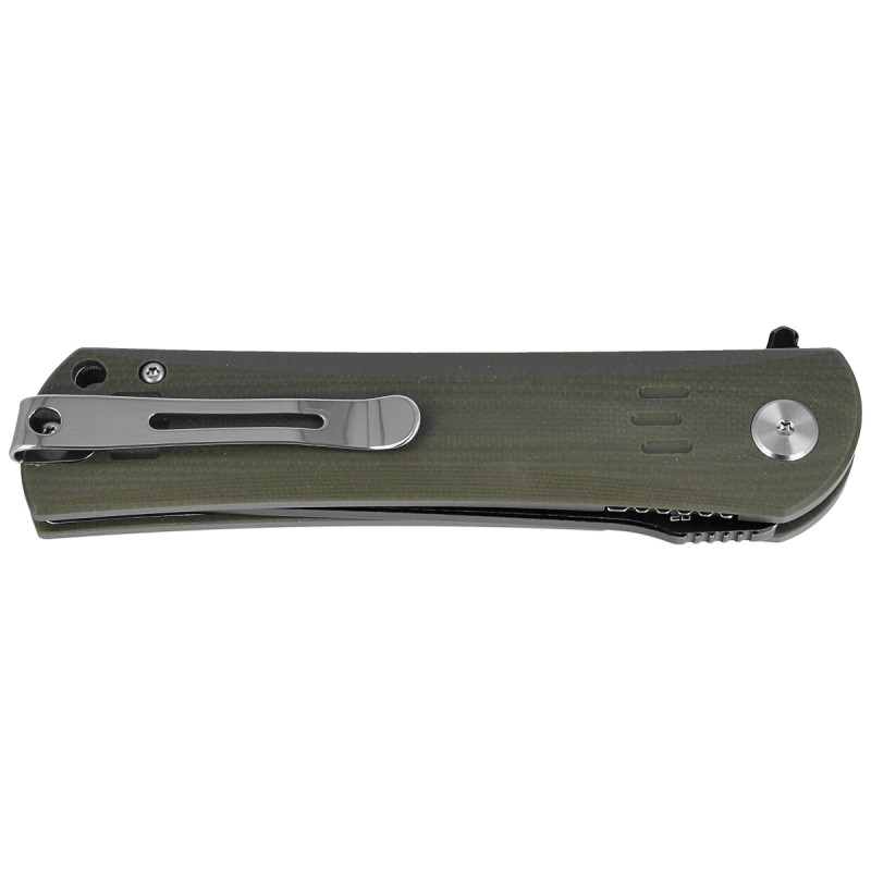 Nóż składany Bestech Kendo Army Green G10, Black / Satin D2 (BG06B-2)