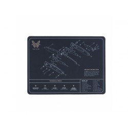 Mata pod noże Benchmade schemat z gąbki