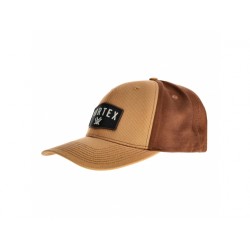 Czapka z daszkiem męska Vortex GO Big Patch piaskowo-brązowa