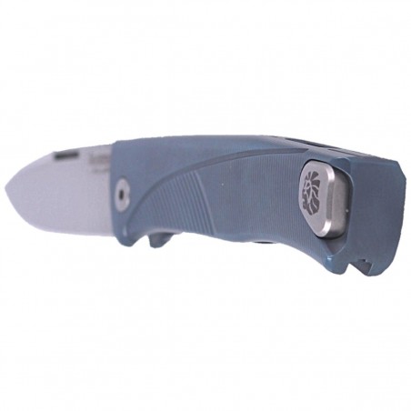 Nóż składany LionSteel Thrill Blue Titanium, Satin M390 by Molletta (TL BL)