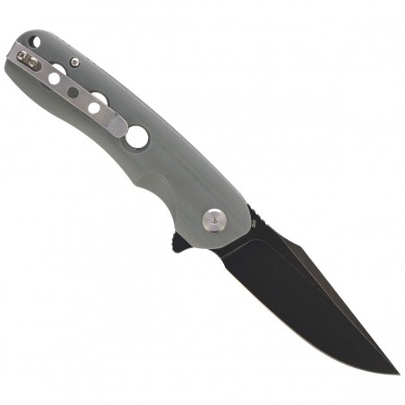 Nóż składany Bestech Arctic Grey G10, Black Stonewashed D2 (BG33C-2)