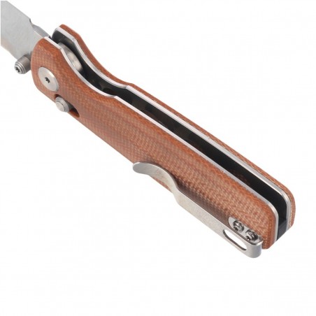 Nóż składany Bestech Slasher Natural Micarta, Satin D2 (BG43D) Nóż składany Bestech Slasher Natural Micarta, Satin D2 (BG43D)