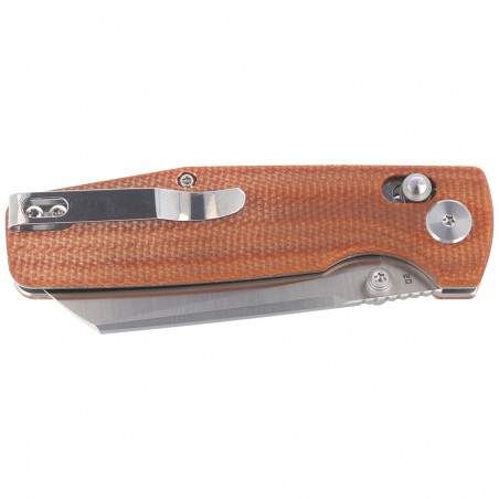 Nóż składany Bestech Slasher Natural Micarta, Satin D2 (BG43D) Nóż składany Bestech Slasher Natural Micarta, Satin D2 (BG43D)