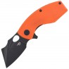 Nóż składany Bestech Lizard Orange G10, Black Stonewashed D2 (BG39D)