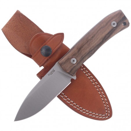 Nóż LionSteel Bushcraft Walnut, Satin M390 by Molletta (M4 WN)