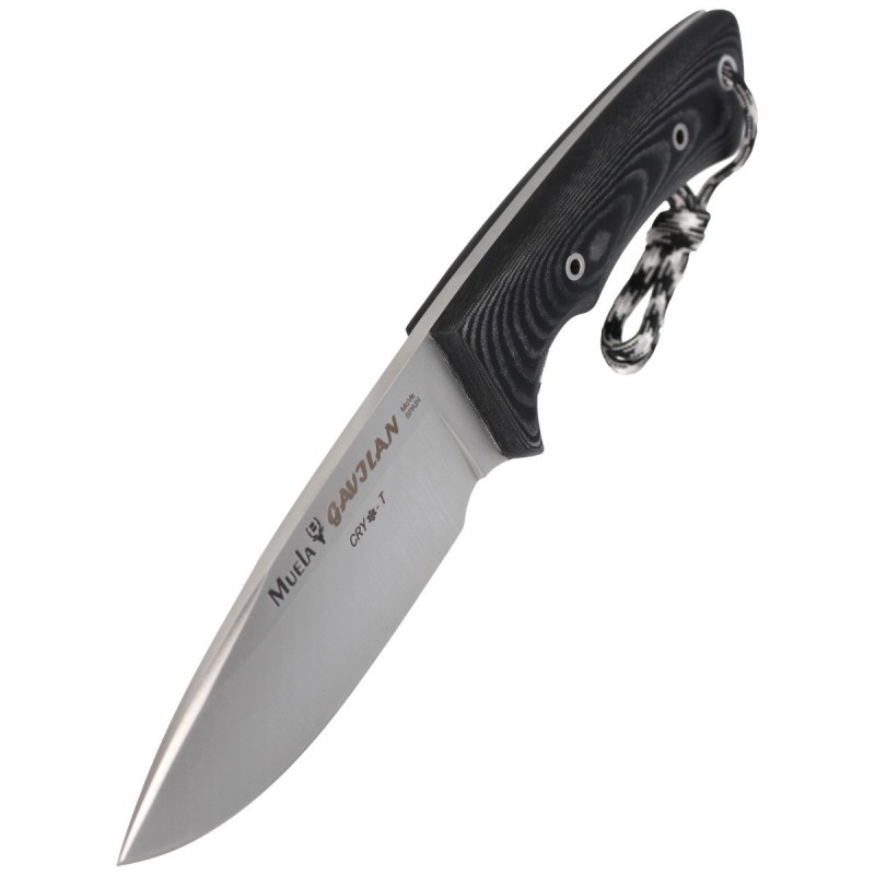 Nóż Muela Full Tang Black Micarta, Satin 1.4116 CRYO-T (GAVILAN M)