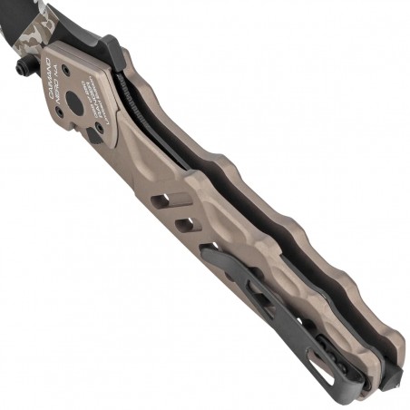 Nóż składany Extrema Ratio Caimano Nero N.A. Ranger LE No 073/250 Tactical Mud Aluminium, Geotech Camo N690 (04.1000.0166/BW/TM) Nóż składany Extrema Ratio Caimano Nero N.A. Ranger LE No 073/250 Tactical Mud Aluminium, Geotech Camo N690 (04.1000.0166/BW/TM)
