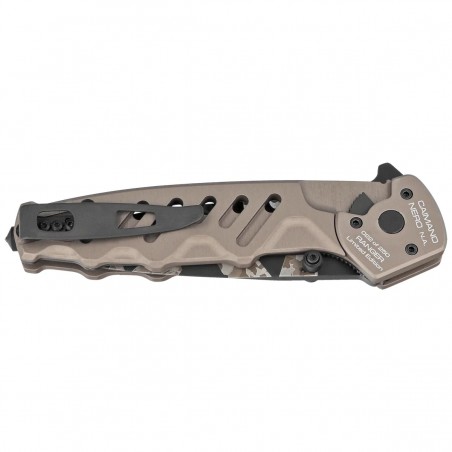 Nóż składany Extrema Ratio Caimano Nero N.A. Ranger LE No 073/250 Tactical Mud Aluminium, Geotech Camo N690 (04.1000.0166/BW/TM) Nóż składany Extrema Ratio Caimano Nero N.A. Ranger LE No 073/250 Tactical Mud Aluminium, Geotech Camo N690 (04.1000.0166/BW/TM)