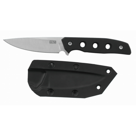 Nóż Za-Pas Ambro Black G10, Satin D2 (AM-G10-BL)