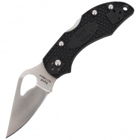 Nóż składany Spyderco Byrd Robin 2 FRN Black, Plain (BY10PBK2) Nóż składany Spyderco Byrd Robin 2 FRN Black, Plain (BY10PBK2)