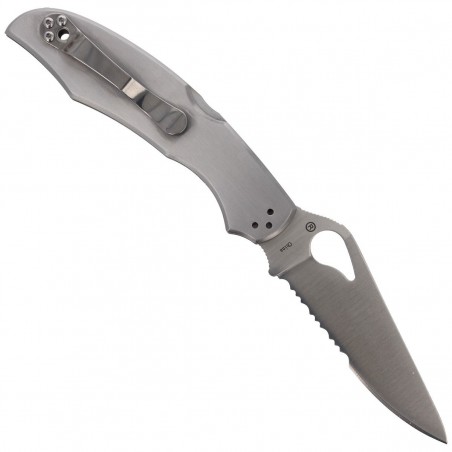 Nóż składany Spyderco Byrd Cara Cara 2 Stainless, Combination (BY03PS2)