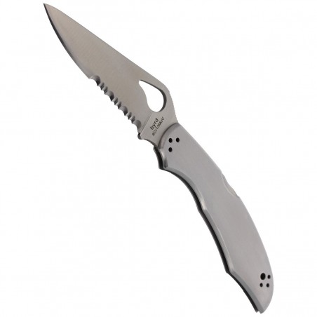 Nóż składany Spyderco Byrd Cara Cara 2 Stainless, Combination (BY03PS2)