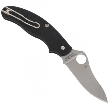 Nóż składany Spyderco UK Penknife FRN Black Drop Point Plain (C94PBK3)