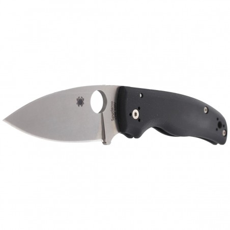 Nóż składany Spyderco Shaman G-10 Black Plain (C229GP)