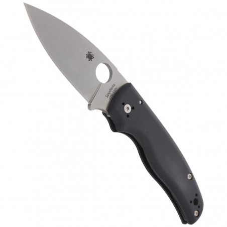 Nóż składany Spyderco Shaman G-10 Black Plain (C229GP)