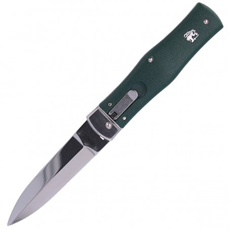 Nóż sprężynowy Mikov Predator ABS, Klips (241-NH-1/N GREEN)