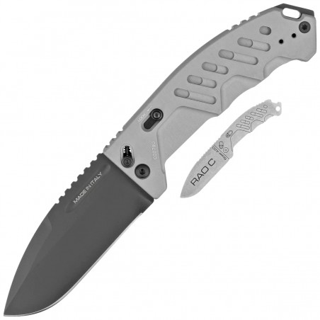 Nóż składany Extrema Ratio RAO C Tactical Grey Aluminium, Black N690 (04.1000.0176/BLK/GRY) Nóż składany Extrema Ratio RAO C Tactical Grey Aluminium, Black N690 (04.1000.0176/BLK/GRY)