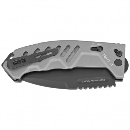 Nóż składany Extrema Ratio RAO C Tactical Grey Aluminium, Black N690 (04.1000.0176/BLK/GRY) Nóż składany Extrema Ratio RAO C Tactical Grey Aluminium, Black N690 (04.1000.0176/BLK/GRY)